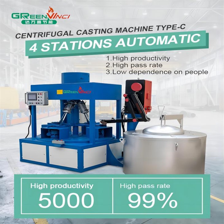 Multi-stations Automatic Centrifugal Force Casting Machine1 (2)